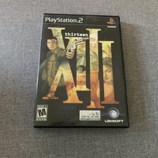 XIII Thirteen (Sony PlayStation 2, 2003) PS2 CIB Complete & Tested