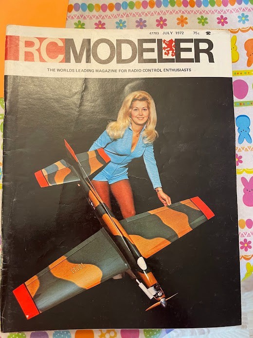 Vintage RC Modeler Magazine July 1972 Radio Control Model Airplane Enthusiast
