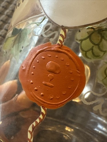 Antique Glass Beer Stein - Enamel Artwork - .3 L - Hand Blown - Picture 4 of 10