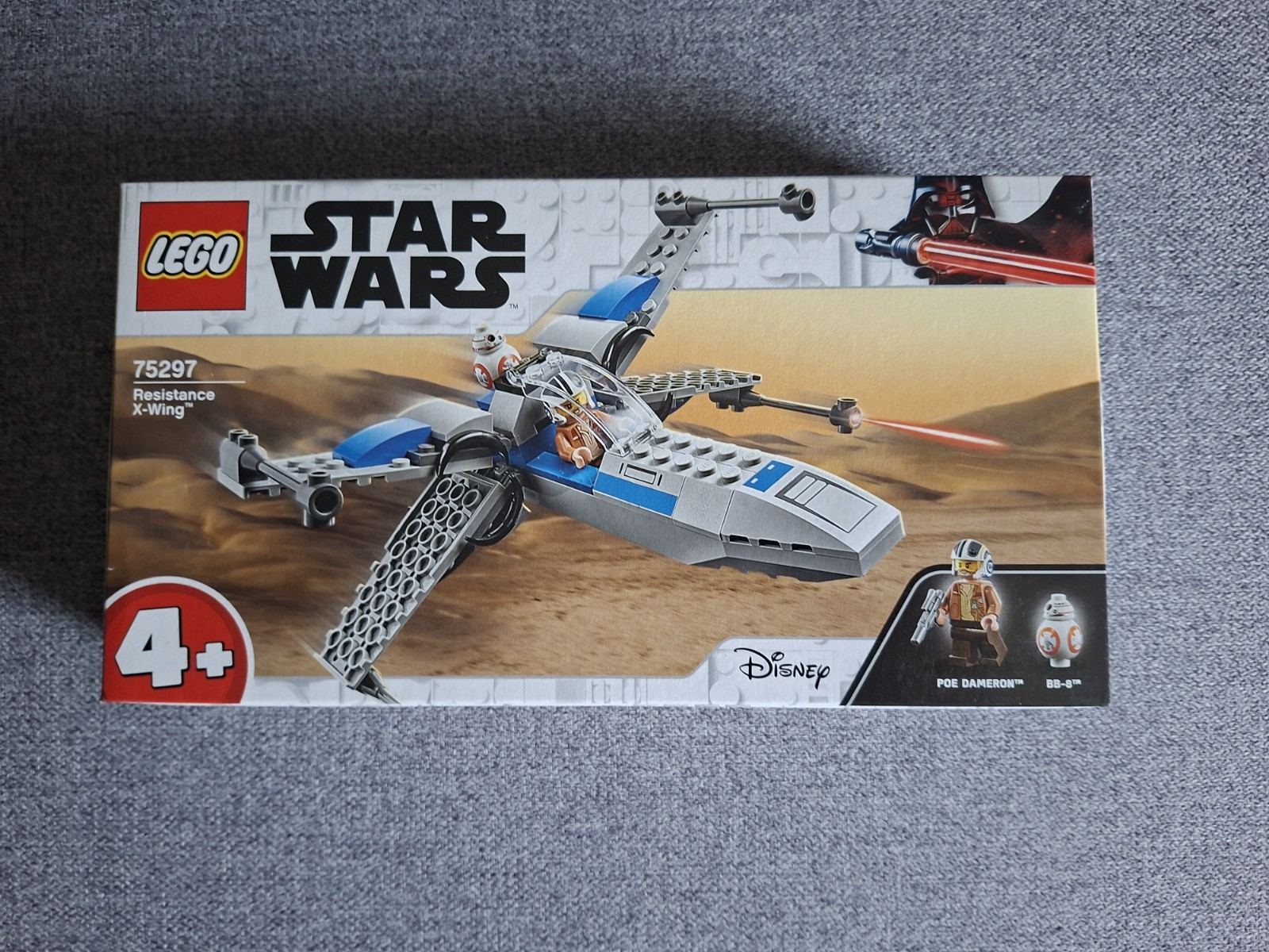Cadeau LEGO Star Wars 75297 Resistance X-Wing Poe Dameron et BB-8 pour anniversaire