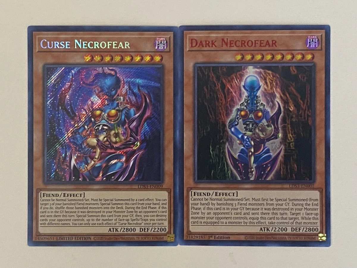 Dark Necrofear Yu-Gi-Oh! TCG Individual Trading Card Games for