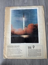 Vintage NASA Apollo Moon Landing Photos 1969 Commemorative Photograph 16 SET