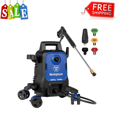 #ad #ad Westinghouse 2300 PSI 1.76 GPM Electric Pressure Washer Portable Anti Tipping $110.99