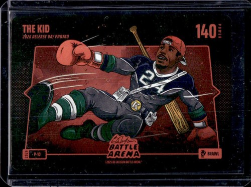 2025 Bo Jackson Battle Arena 2026 Release Day Promo The Kid Brawl #P-10