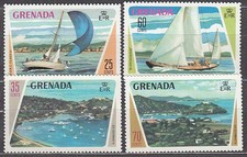Grenada - Post 1973 Yvert 463/6 * Mh Schiffe