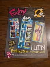 Foohy Brand Monkey Markers Vintage Print Ad 8x5 2004 Promo Wall Art 