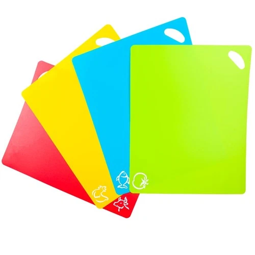 Kimmoker Flexible Cutting Boards Set, Cutting Board Mats for Cooking, Colored...