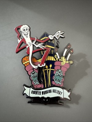 Disney DLR 13 Treats in 5 Frightful Weeks Jack Skellington Front Gates Pin