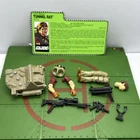 GI Joe Tunnel Rat Parts & Card v3 1990 Sonic Fighter ARAH Hasbro Free Shipping
