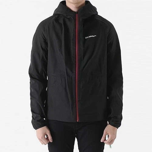 OFF WHITE Felpa con cappuccio e zip logo Off White 62907612