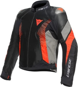 Dainese Super Rider 2 Abshell Textile Jacket - Black/Grey/Red