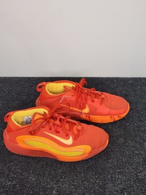 Nike IsoFly Total Orange Big Kids' 4Y Basketball Shoes fn4384-800