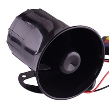 3Tone Sound Loud Car Motorcycle Warning Alarm Police Fire Siren Horn New