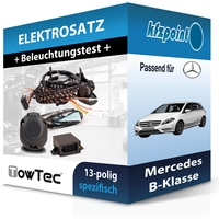 Towtec E-Satz 13Polig Fahrzeugspezifisch Passend für Mercedes B-Klasse FP