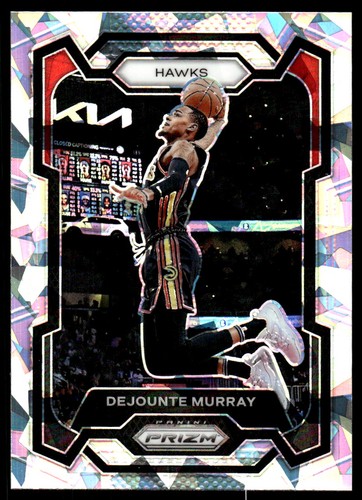 Dejounte Murray 2023-24 Panini Prizm #112 Hawks Insert ? SEE SCAN! FREE SHIPPING