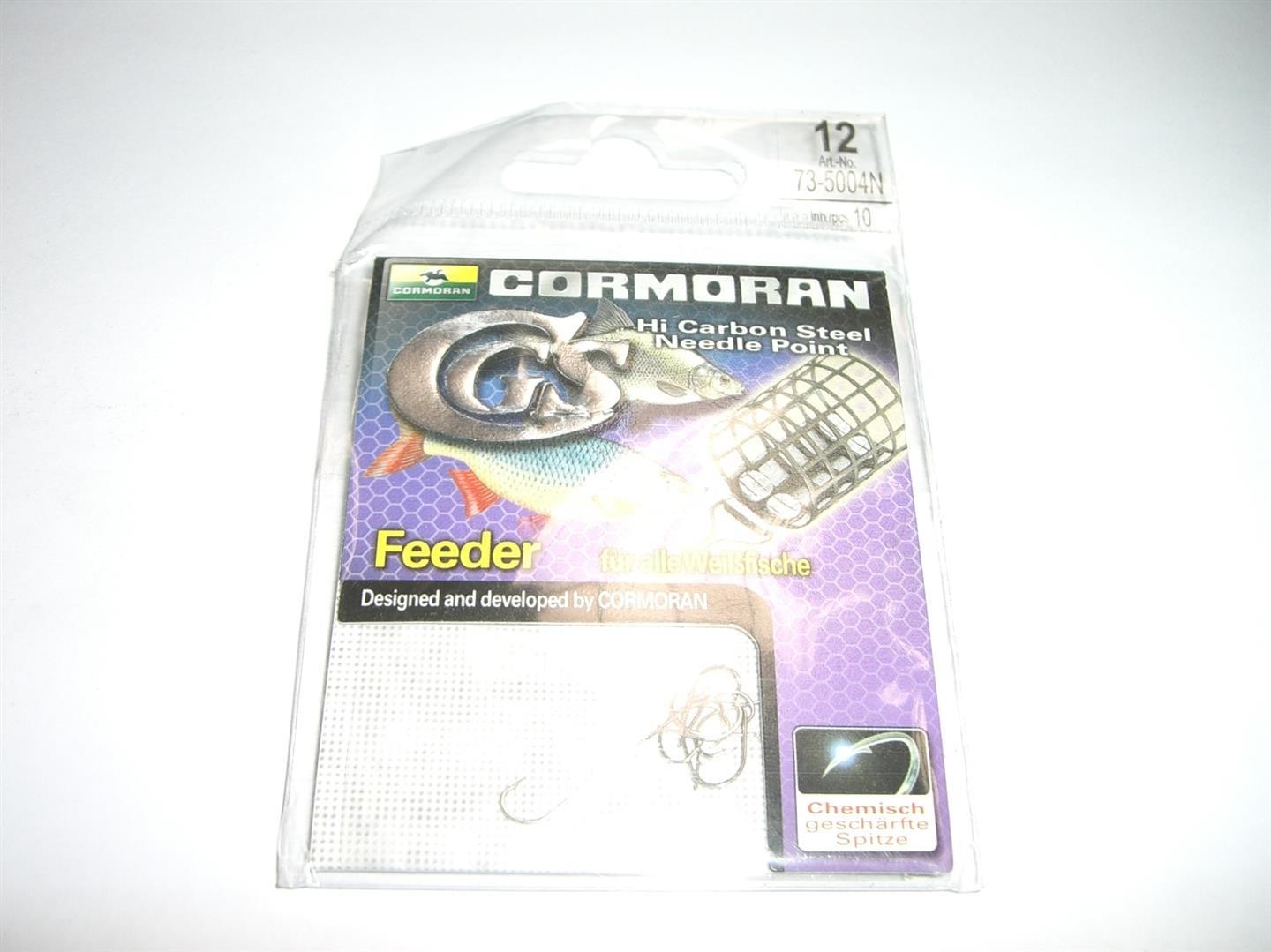 Корморан CGS Фидерхакен, гр. 6, унгебундене, Хакен, 10, Штюк-Ангельхакен 