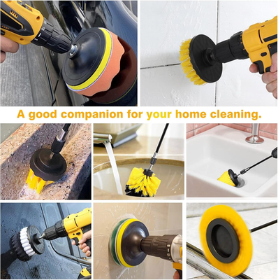 #ad 30 Piece Drill Brush Attachments Set Scrub Pads amp; Sponge amp; Wire Brush for Dr... $29.95