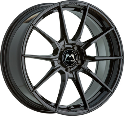 4 Stück Motec Ultralight 8,5x19 LK5x112 ET43 schwarz matt