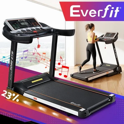 Everfit Treadmill Electric Auto Level Incline Home Gym Fitness Exercise 450mm - image 1 of 4