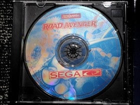 Road Avenger (Sega CD, 1992) CIB Complete Box Manual and MINT Disc