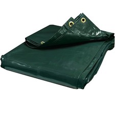 30 mil Extreme Duty Canopy Tarp GREEN Vinyl Tent Car Boat Cover Tear Water Proof