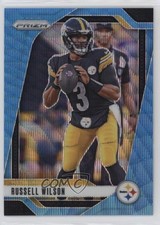 2024 Panini Prizm Blue Wave Prizm 97/230 Russell Wilson #240 1m7x