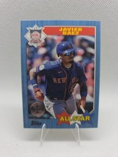 2022 Topps Series 2 - 1987 Topps All-Star Baseball Javier Báez #87AS-44 Blue
