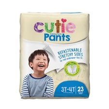 Cutie Pants Training Pants, 3T to 4T Case of 92