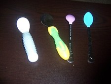 mixed baby spoons lot red box