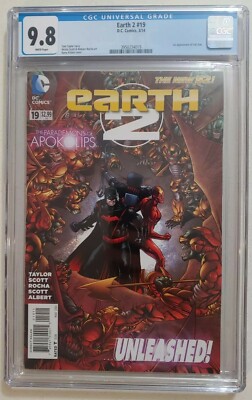 Earth 2 #19 | CGC 9.8 NM/MT | 1st Appearance of Val-Zod | DC 2014 | eBay