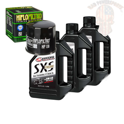 Oil And Filter Change Kit For 2004 Arctic Cat 400 4X4 Maxima Synthetic 5W-40