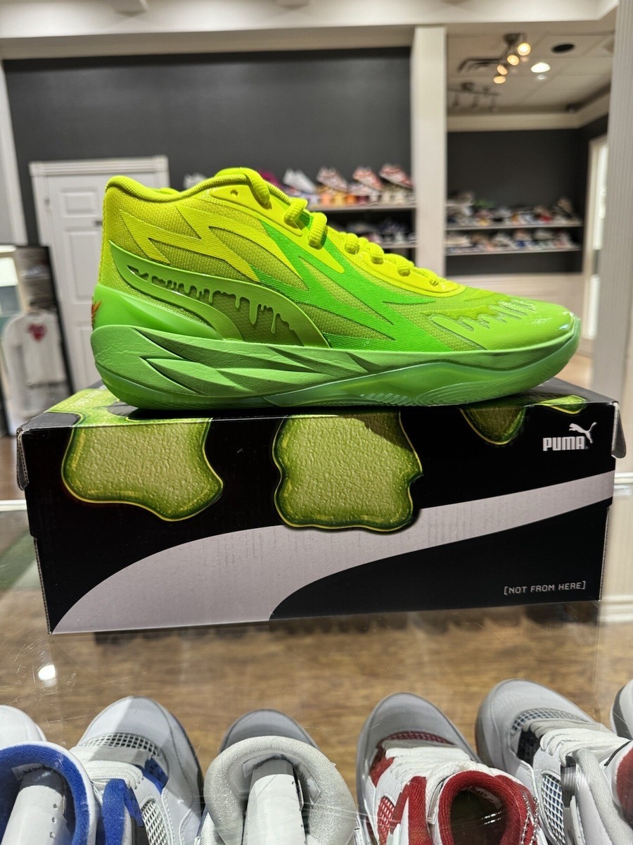Size 9.5 - Puma MB.02 LaMelo Ball Nickelodeon Slime | eBay