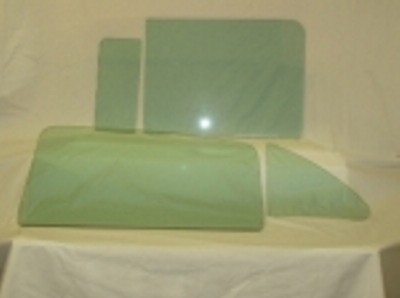 1959 1960 Buick Cadillac Olds 4 Door Hardtop Glass Vent Doors Set Original Green