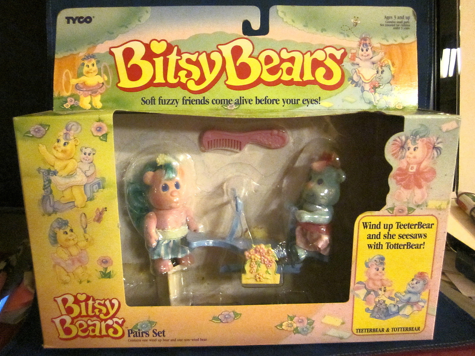 Tyco Bitsy Bears 1528-1 Teeterbear & Totterbear Sealed Set Tyco Bitsy Bears 1528-1 Teeterbear & Totterbear Sealed Set