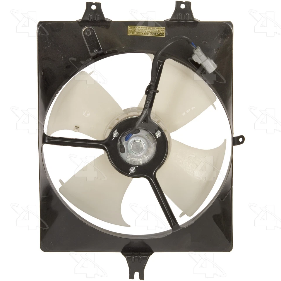 Conjunto de ventilador condensador de aire acondicionado 4 estaciones para Acura TL 2004-2008 Foto 2 de 4