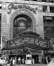 8x10 Print Priorities on Parade Paramount Theater Marquee New York 1942 #PAR