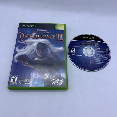 Baldur's Gate: Dark Alliance 2 II (Microsoft Xbox, 2004) No Manual