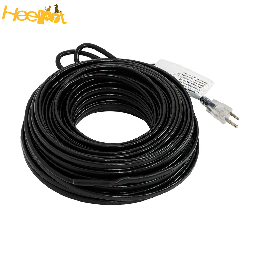 140 Feet Heat Tape Easy To Install 8W/FT 120V Heat Cable Roof Snow De-icing Kit