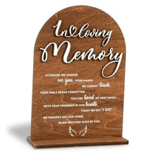 In Loving Memory Wedding Sign - Wedding Memorial Sign, Wooden Memory Table 