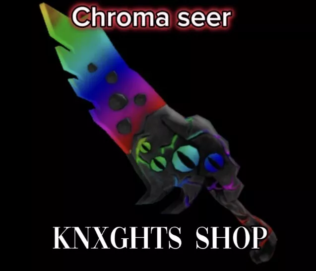 Roblox Murder Mystery 2 MM2  Super Rare Godly/Chroma Knives and