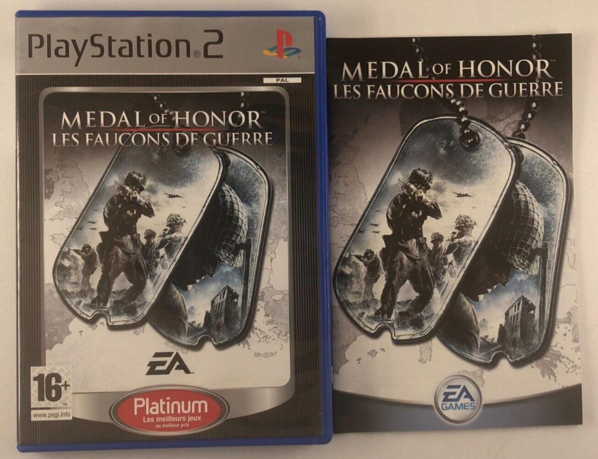 Medal of Honor Les Faucons de Guerre - PS2 - PAL - Complet - Jeux vidéo