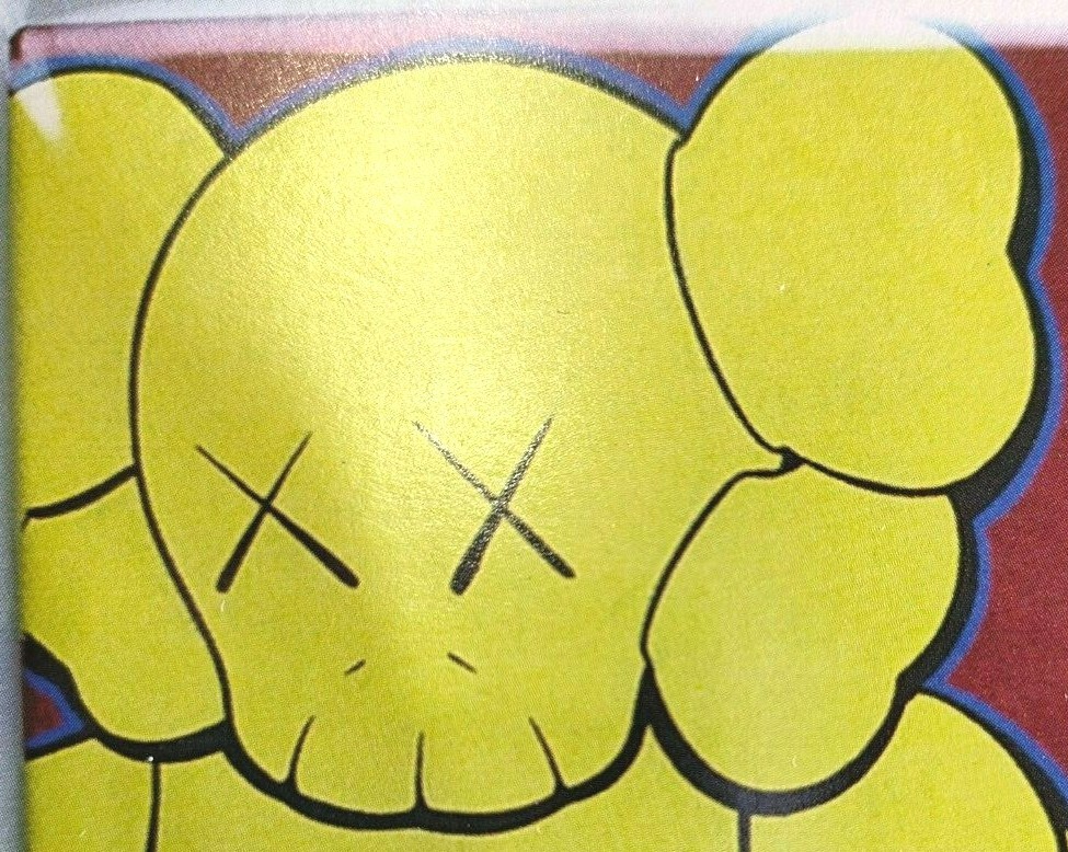 KAWS EXHIBITION ORIGINAL FAKE Flyer Rare BAPE Gallary Aoyama