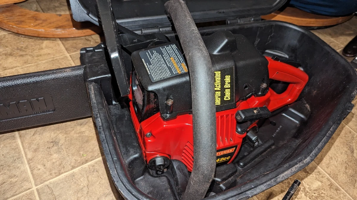 Vintage Craftsman Chainsaw 18 Inch Bar 42 Cc eBay