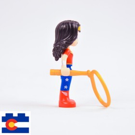Wonder Woman LEGO Minifigure with Lasso - Genuine Minifig from Set 41235 Doll