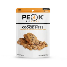Peak Refuel Chocolate Chip Peanut Butter Cookie Dough Bite Meals Pouch Camp MRE
