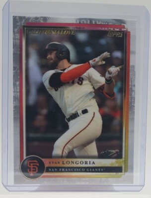 2022 Topps X Aaron Judge Curated Set Evan Longoria California Love #55 Giants