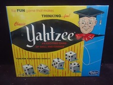 Hasbro YAHTZEE Classic Edition Retro Game Box Edition - NEW  SEALED