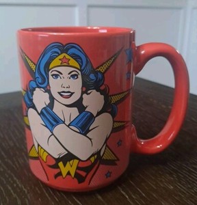 Zak Wonder Woman Coffee Mug Strongest Woman Alive, 16 Ounce