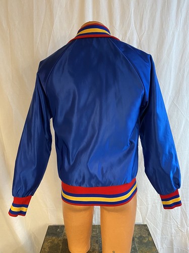 Vintage Colorado Rockies / Avalanche NHL Hockey RARE Satin Starter Jacket Size S - Picture 13 of 24