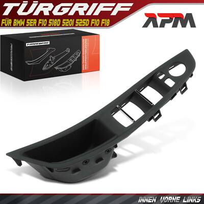 Türgriff Innenausstattung Vorne Schwarz für BMW 5er F10 F18 Touring F11 525d